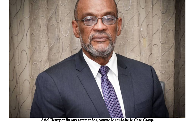 Ariel Henry enfin aux commandes
